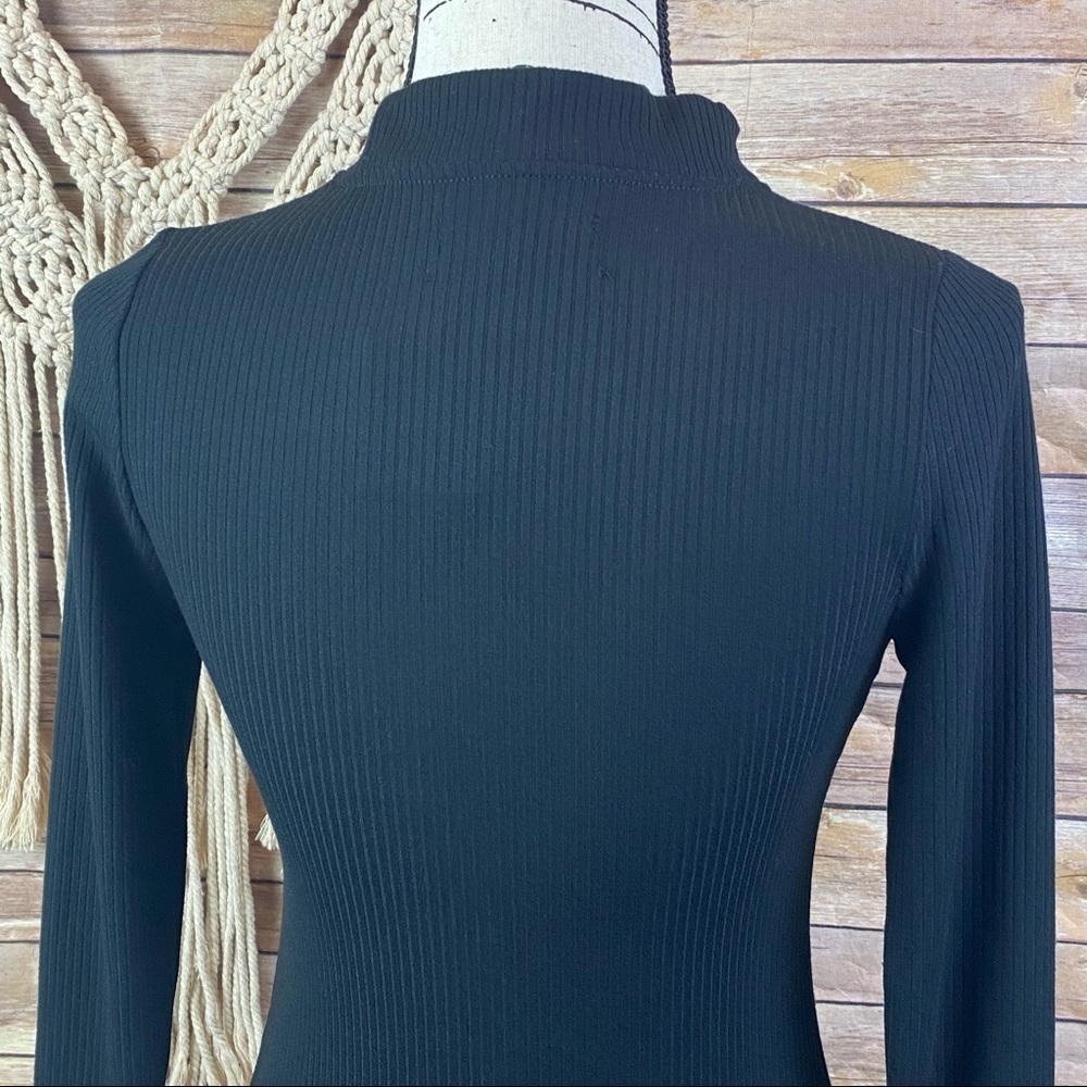 Urban Outfitters | ‘Tania’ Cut-Out Mock-Neck Dress - Picture 5 of 8